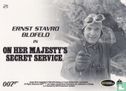 Ernst Stavro Blofeld in On Her Majesty’s Secret Service - Afbeelding 2