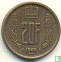 Luxemburg 20 francs 1980 - Afbeelding 1