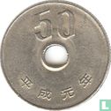Japan 50 yen 1989 (jaar 1) - Afbeelding 1