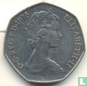 Verenigd Koninkrijk 50 new pence 1976 - Afbeelding 1