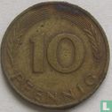 Germany 10 pfennig 1979 (F) - Image 2