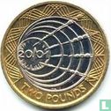 United Kingdom 2 pounds 2001 "Centenary First Transatlantic Radio Transmission" - Image 1