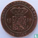 Indes néerlandaises ½ cent 1859 - Image 1