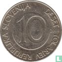 Slovenia 10 tolarjev 2004 - Image 1