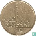 Norway 20 kroner 2002 "200th anniversary Birth of Niels Henrik Abel" - Image 2