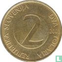 Slovénie 2 tolarja 2001 - Image 1
