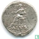 Roman Empire 1 denarius ND (66-67) - Image 1