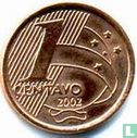 Brésil 1 centavo 2002 - Image 1