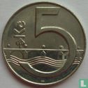 République tchèque 5 korun 1996 - Image 2