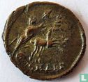 Empire romain, Alexandrie à titre posthume AE4 Kleinfollis de l'empereur Constantin le Grand 337-341 AD. - Image 1