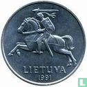 Lituanie 5 centai 1991 - Image 1