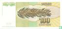 Joegoslavië 100 Dinara  - Afbeelding 2