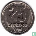 Argentina 25 centavos 1994 (type 3) - Image 1