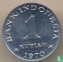 Indonésie 1 rupiah 1970 - Image 1