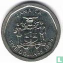 Jamaica 5 dollars 1996 - Image 1