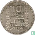 France 10 francs 1949 (sans B) - Image 1