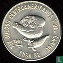 Kuba 1 Peso 1981 "1982 Central American and Caribbean games in Cuba - Mascotte" - Bild 1