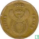 Afrique du Sud 50 cents 2003 - Image 1
