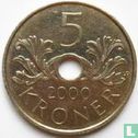 Noorwegen 5 kroner 2000 - Afbeelding 1