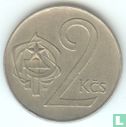 Czechoslovakia 2 koruny 1989 - Image 2