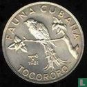 Cuba 1 peso 1981 "Tocororo" - Afbeelding 1
