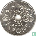Norway 1 krone 2008 - Image 1