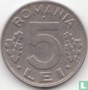 Roemenië 5 lei 1993 - Afbeelding 2