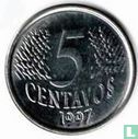 Brazilië 5 centavos 1997 - Afbeelding 1