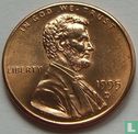 États-Unis 1 cent 1995 (D) - Image 1