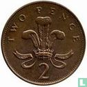 Vereinigtes Königreich 2 Pence 1993 (Typ 1) - Bild 2