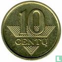 Litouwen 10 centu 1998 - Afbeelding 2