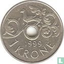 Norvège 1 krone 1999 - Image 1