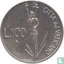 Vaticaan 100 lire 1991 - Afbeelding 2