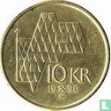 Norwegen 10 Kroner 1996 - Bild 1