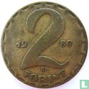 Hongarije 2 forint 1980 - Afbeelding 1