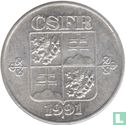 Tchécoslovaquie 10 haleru 1991 - Image 1