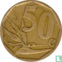 Afrique du Sud 50 cents 2008 - Image 2