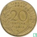 Frankrijk 20 centimes 1964 - Afbeelding 1