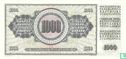 Yougoslavie 1.000 Dinara 1974 - Image 2