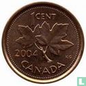 Canada 1 cent 2004 (zinc recouvert de cuivre) - Image 1