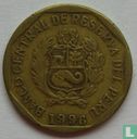 Pérou 10 céntimos 1996 - Image 1