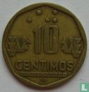 Pérou 10 céntimos 1996 - Image 2