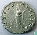 Romeinse Keizerrijk Denarius van Keizerin Julia Domna 203 n.Chr. - Afbeelding 1