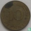 Duitsland 10 pfennig 1989 (F) - Afbeelding 2