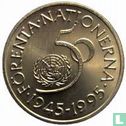 Suède 5 kronor 1995 "50th anniversary of the United Nations" - Image 1