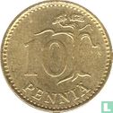 Finland 10 penniä 1980 - Image 2