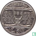 Vaticaan 50 lire 1993 - Afbeelding 2