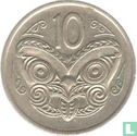 New Zealand 10 cents 1977 - Image 2