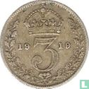 Verenigd Koninkrijk 3 pence 1919 - Afbeelding 1