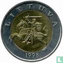 Lithuania 5 litai 1998 - Image 1